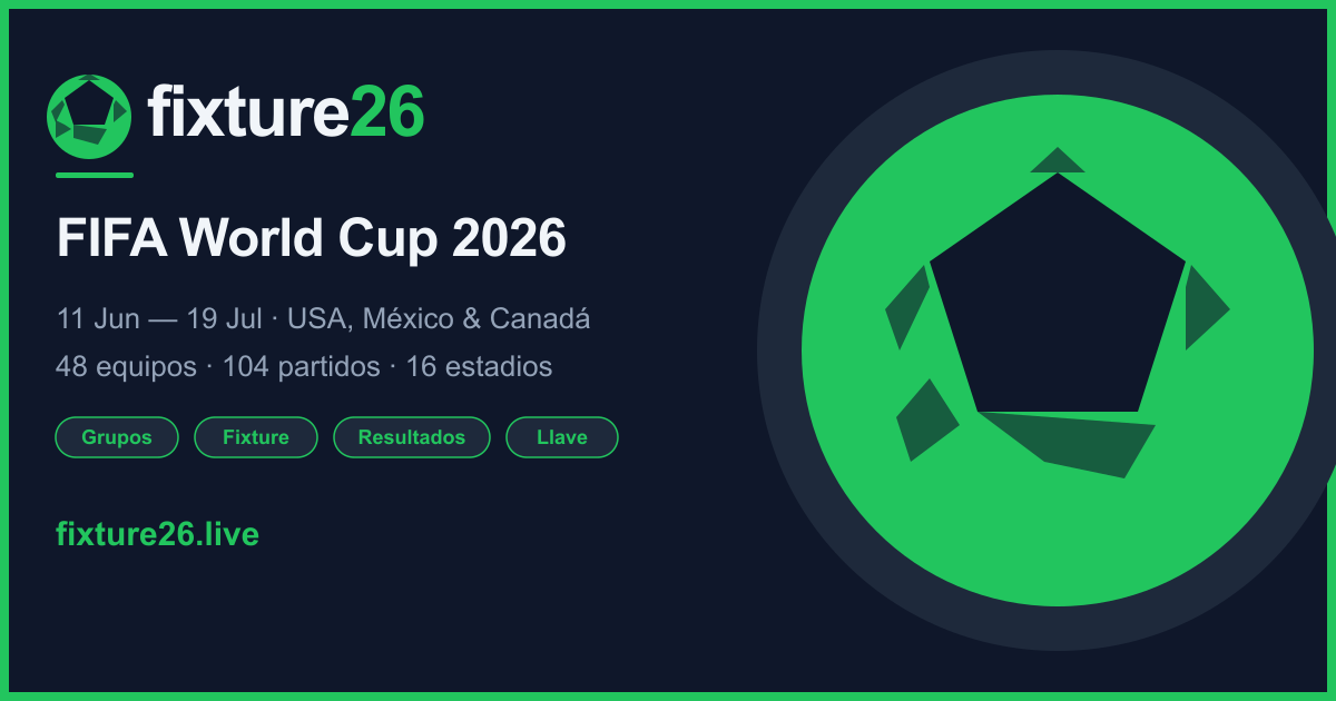 fixture26 - FIFA World Cup 2026